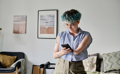 Woman with disability