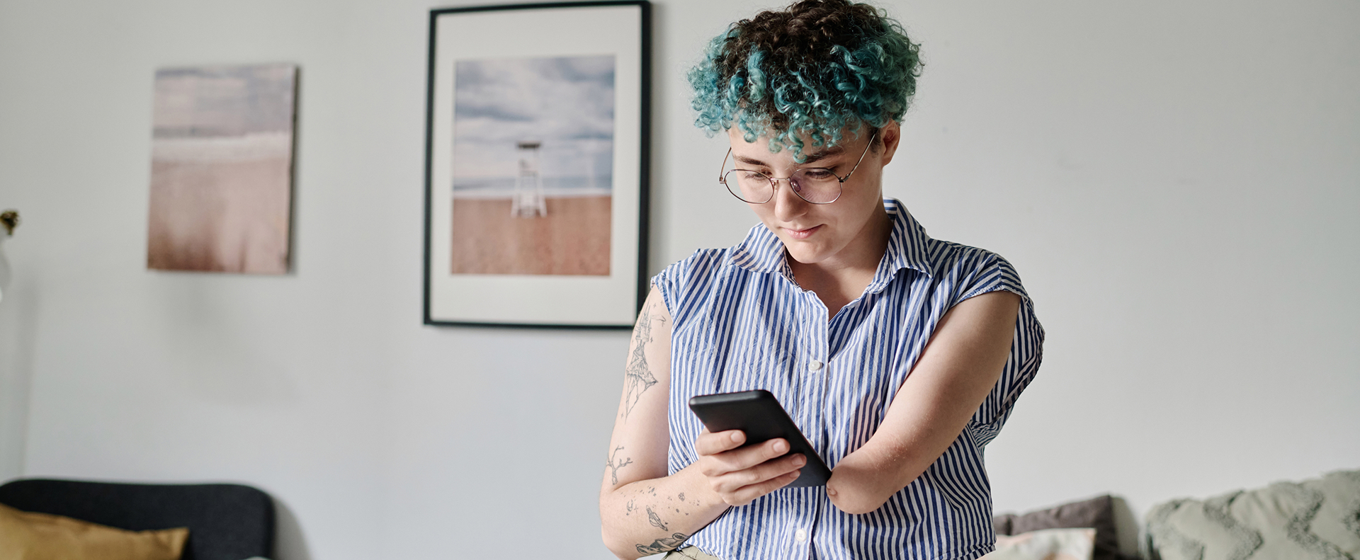 Woman with disability